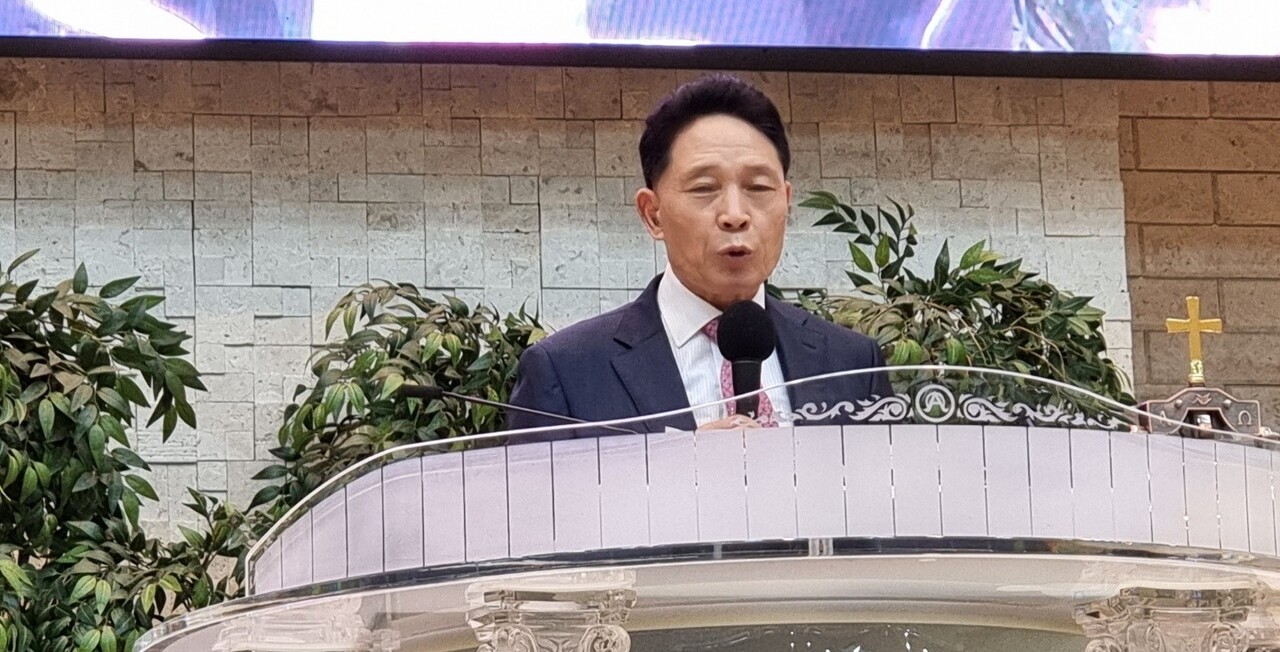 화성시성시화운동본부 대표회장 손문수 목사.