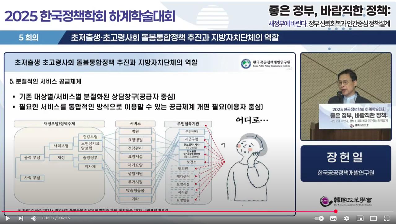 발제 중인 장헌일 원장.